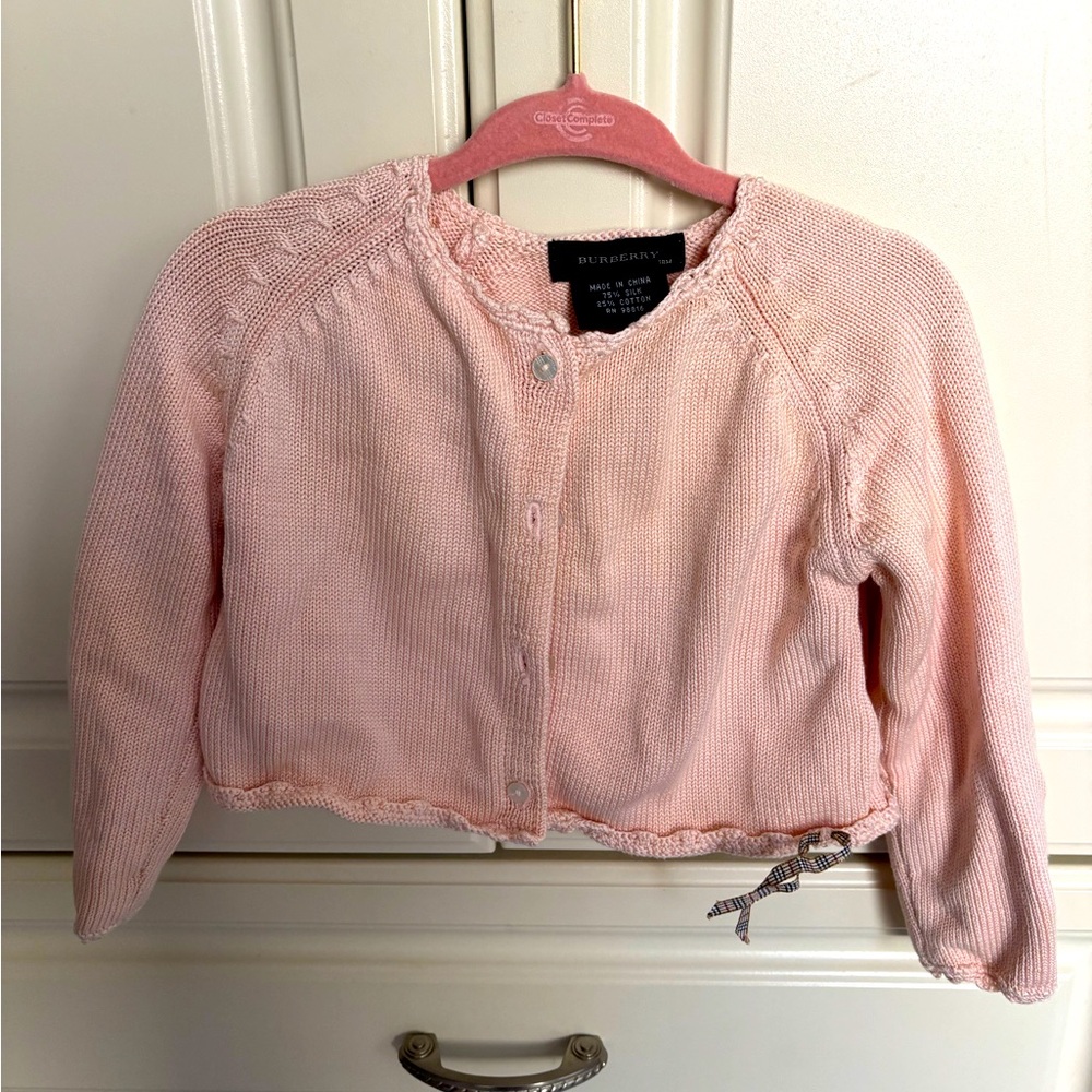 Burberry 18m sweater